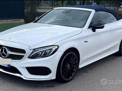Usata Mercedes C200 184 CV (135 kW) 2017 Bianco Cabrio