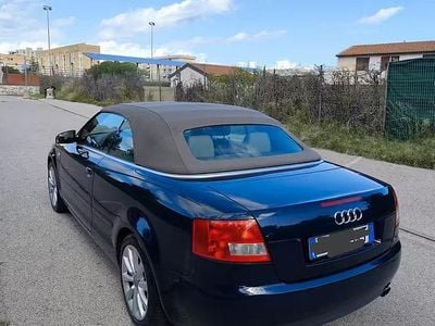 Usata Audi A4 Cabriolet 163 CV (119 kW) 2004 Blu Cabrio
