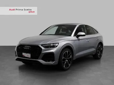 Usata Audi Q5 Sportback S-line plus 204 CV (150 kW) 2022 Argento fioretto metallizzato SUV