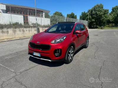 Second-hand Kia Sportage GT-Line 115 CP (84 kW) 2017 Roșu SUV