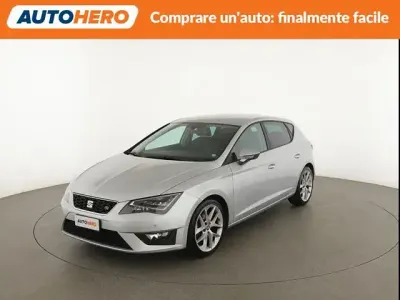 Usata Seat Leon FR 150 CV (110 kW) 2016 Argento Berlina