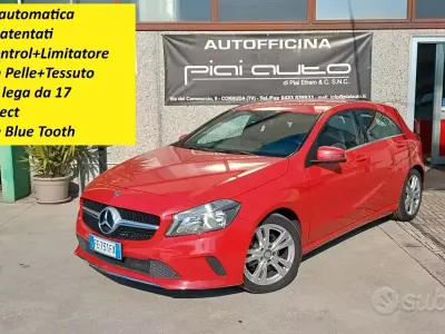 Begagnad Mercedes A160 90 HK (66 kW) 2016 Röd Sedan