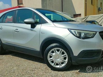 Usata Opel Crossland X 82 CV (60 kW) 2018 Nero SUV