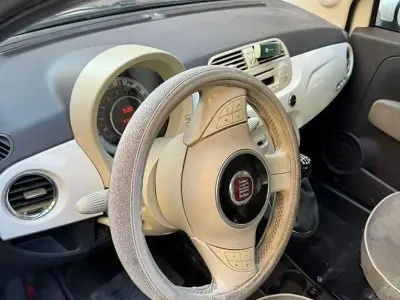 Usata Fiat 500 100 CV (73 kW) 2007 Bianco Utilitaria
