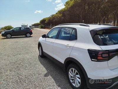 Usata VW T-Cross 110 CV (80 kW) 2021 Bianco SUV