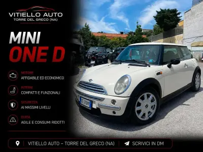Usata Mini One D 75 CV (55 kW) 2003 Bianco Utilitaria