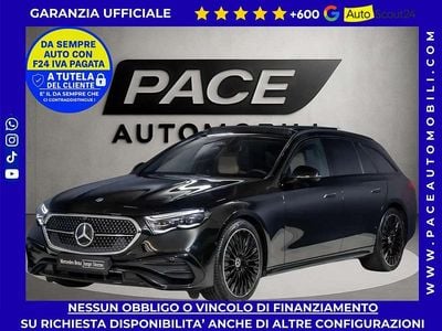Usata Mercedes E220 Avantgarde 197 CV (144 kW) 2024 Nero Station wagon