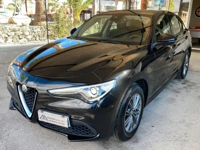 Usata Alfa Romeo Stelvio 160 CV (117 kW) 2021 Nero SUV
