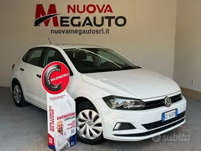 Usata VW Polo Trendline 60 CV (44 kW) 2018 Bianco Utilitaria