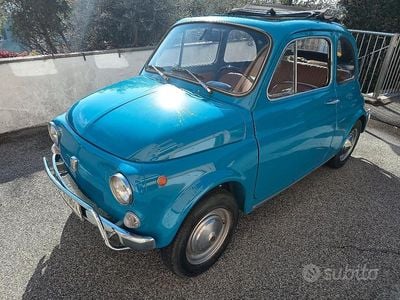 Usata Fiat 500 Lusso 15 CV (11 kW) 1970 Blu Utilitaria