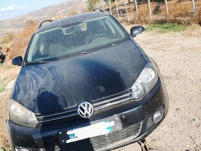 Usata VW Golf VI 2008 Nero Utilitaria