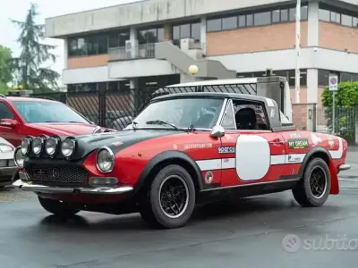 Usata Fiat 124 Spider Sport 118 CV (86 kW) 1970 Rosso Cabrio