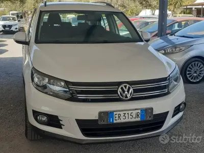 Usata VW Tiguan 110 CV (80 kW) 2013 Bianco SUV