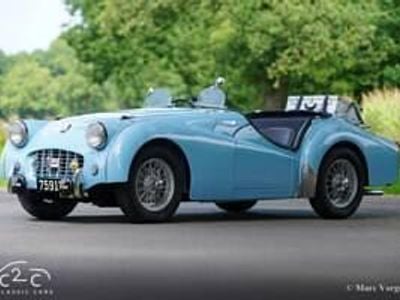 Usata Triumph TR3 95 CV (69 kW) 1957 Blu Cabrio