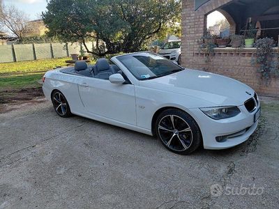 Usata BMW 320 Cabriolet 129 CV (94 kW) 2010 Bianco Cabrio