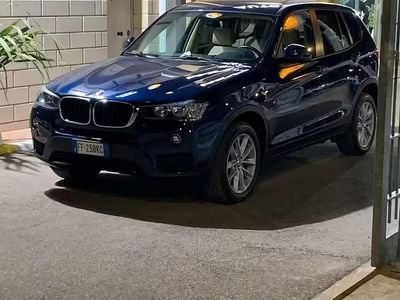 Usata BMW X3 xLine 190 CV (139 kW) 2016 Blu/azzurro SUV