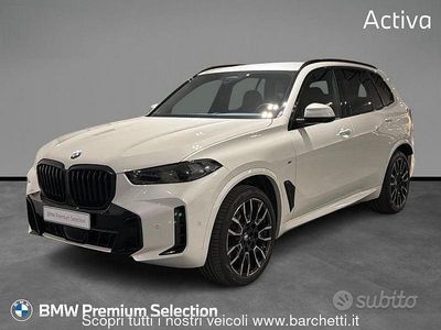 Usata BMW X5 M Sport 298 CV (219 kW) 2023 Bianco SUV