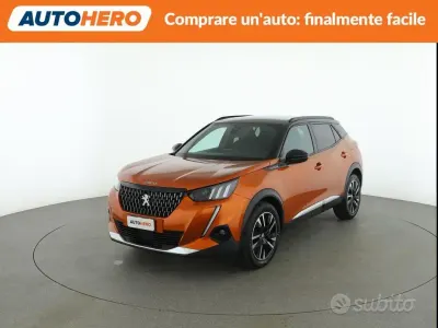 Usata Peugeot 2008 GT-line 131 CV (96 kW) 2019 Arancione SUV