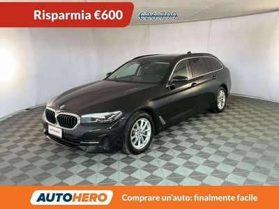 Usata BMW 520 190 CV (139 kW) 2022 Nero Station wagon