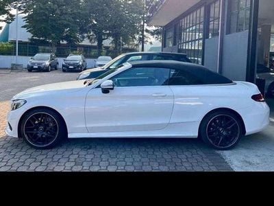 Usata Mercedes C200 184 CV (135 kW) 2017 Bianco Cabrio