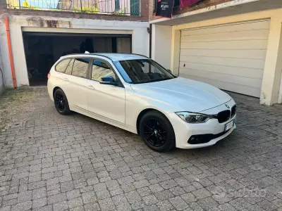 Usata BMW 320 Advantage 190 CV (139 kW) 2018 Bianco Station wagon