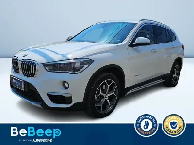 Usata BMW X1 xLine 150 CV (110 kW) 2016 Argento metallizzato SUV