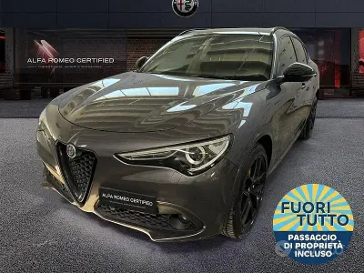Usata Alfa Romeo Stelvio Veloce 210 CV (154 kW) 2021 Grigio SUV