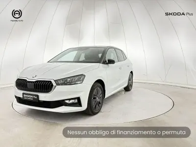 Usata Skoda Fabia 80 CV (58 kW) 2025 Bianca tetto nero Utilitaria