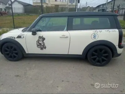 Usata Mini Cooper Clubman 109 CV (80 kW) 2007 Giallo Station wagon