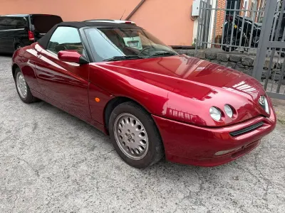 Usata Alfa Romeo Spider 1997 Rosso Cabrio