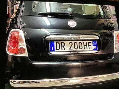 Usata Fiat 500 Lounge 75 CV (55 kW) 2008 Nero Utilitaria