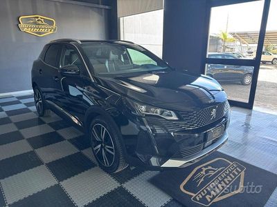 Usata Peugeot 3008 GT 131 CV (96 kW) 2022 Nero Berlina