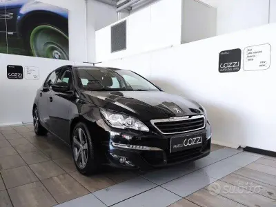 Usata Peugeot 308 Allure 120 CV (88 kW) 2016 Nero Berlina