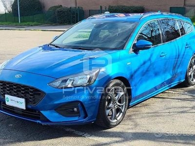 Usata Ford Focus ST 125 CV (91 kW) 2019 Blu Station wagon