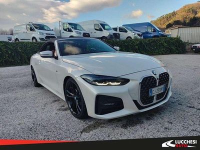 Usata BMW 420 Cabriolet M Sport 190 CV (139 kW) 2022 Bianco Cabrio