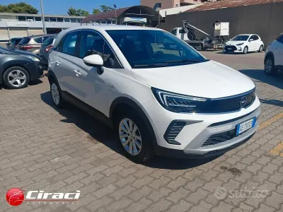 Usata Opel Crossland Elegance 110 CV (80 kW) 2021 Bianco SUV