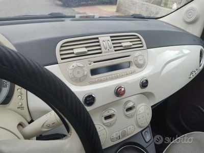 Usata Fiat 500 85 CV (62 kW) 2011 Bianco Utilitaria