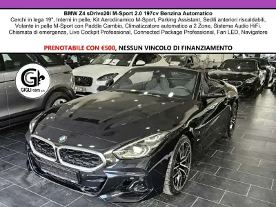Nuova BMW Z4 M Sport 197 CV (144 kW) 2026 Sapphire black Cabrio