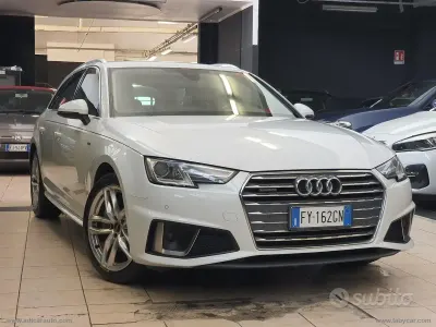 Usata Audi A4 S-Line 190 CV (139 kW) 2019 Bianco Station wagon