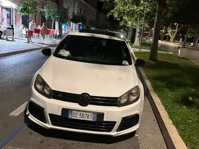 Usata VW Golf VI GTI 245 CV (180 kW) 2009 Bianco Utilitaria