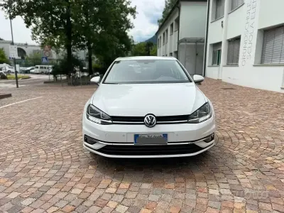 Usata VW Golf VII 116 CV (85 kW) 2019 Bianco Berlina