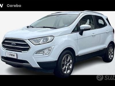 Usata Ford Ecosport Titanium S 100 CV (73 kW) 2019 Bianco SUV