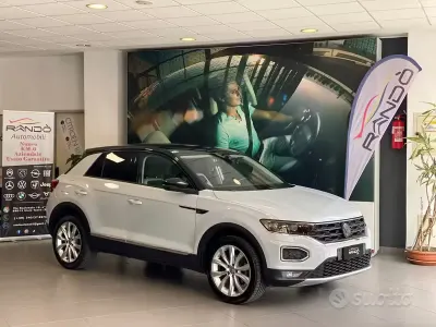 Usata VW T-Roc Advance 116 CV (85 kW) 2019 Bianco SUV