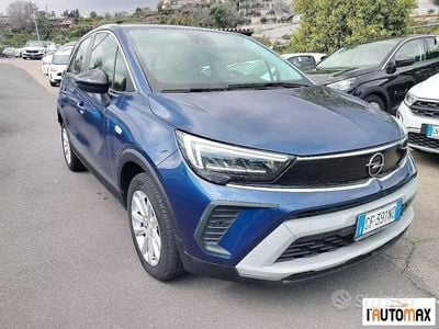 Usata Opel Crossland X Elegance 110 CV (80 kW) 2021 Blu SUV