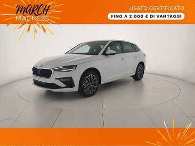 Usata Skoda Scala Style 116 CV (85 kW) 2025 Bianco luna metallizzato Utilitaria