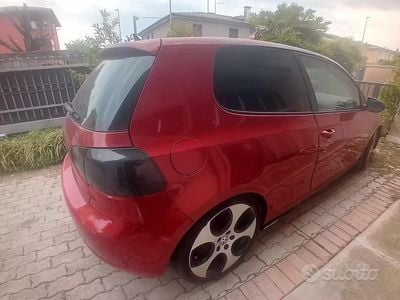 Usata VW Golf VI 160 CV (117 kW) 2009 Rosso Utilitaria