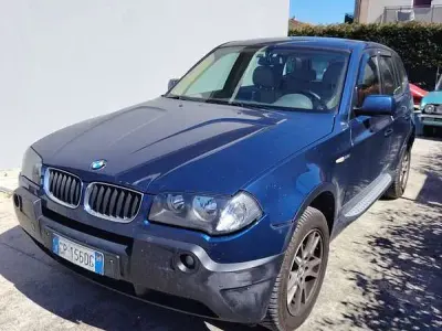 Usata BMW X3 192 CV (141 kW) 2004 Blu/azzurro SUV