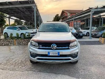 Usata VW Amarok Comfortline 204 CV (150 kW) 2017 Grigio Pick-up