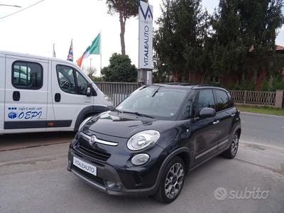 Usata Fiat 500L Trekking 85 CV (62 kW) 2015 Grigio Monovolume