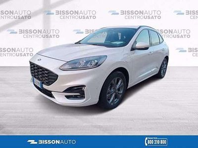 Usata Ford Kuga ST-Line 225 CV (165 kW) 2021 Bianco SUV